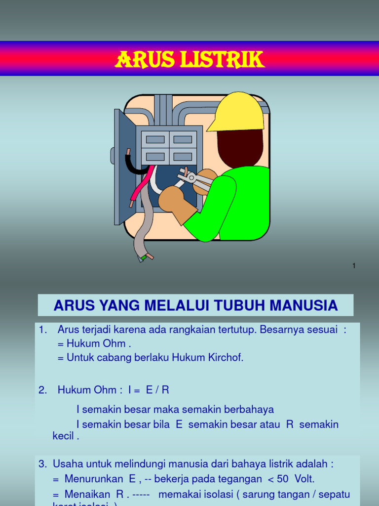 Arus Listrik | PDF | Sains & Matematika | Dewasa Muda