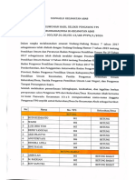 PENGUMUMAN PTPS TERPILIH KECAMATAN ABAB