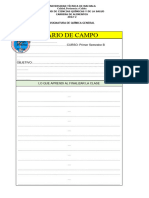 Formato Diario de Clases - Química General - 1B