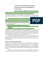 Module 2 Environmental MGMT & Governance