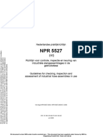 NPR 5527 - 2009 NL Richtlijn Voor Controle, Inspectie en Keuring Van Industriele Slangassemblages in de Gebruiksfase