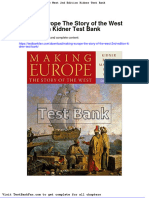 Dwnload Full Making Europe The Story of The West 2nd Edition Kidner Test Bank PDF