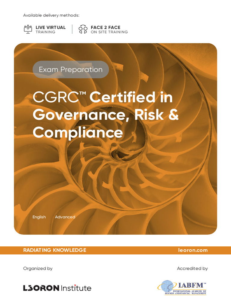 Certified In Governance Risk Compliance Pdf
