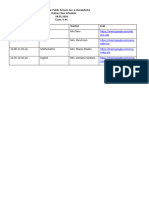 Online Class Schedule V A5