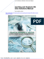 Dwnload Full Financial Reporting and Analysis 5th Edition Revsine Solutions Manual PDF