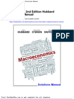 Dwnload Full Economics 2nd Edition Hubbard Solutions Manual PDF