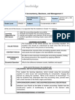 LESSON PLAN Accounting Equation PAREF PDF