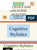 Cognitive Stylistics