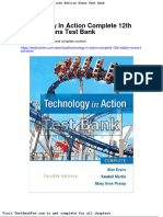 Dwnload Full Technology in Action Complete 12th Edition Evans Test Bank PDF