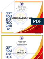 SCHOOL PAPER Certificate