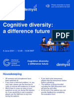 Cognitive Diversity A Difference Future