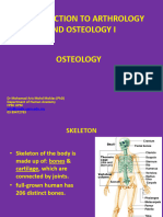 GA&E 3 - Intro To Arthrology & Osteology I