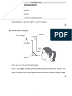 2022 17 Light and Shadows Checkpoint Primary Physics