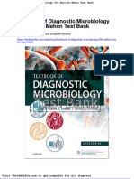 Dwnload Full Textbook of Diagnostic Microbiology 6th Edition Mahon Test Bank PDF