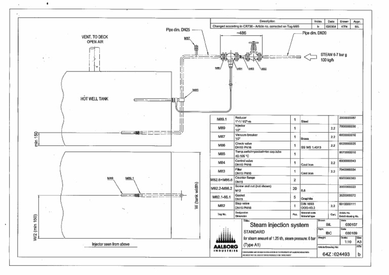 64Z - 024493 Steam Injection System | PDF