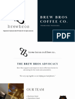 Brew Bros Franchise Packages