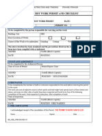 Pri-Hse-Frm-009 Hot Work Permit