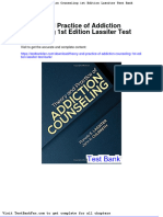 Dwnload Full Theory and Practice of Addiction Counseling 1st Edition Lassiter Test Bank PDF