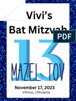 Bat Mitzvah