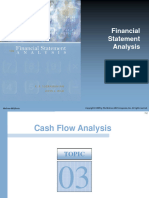 Topic 6 Cash Flow Analysis