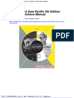 Dwnload Full Management Asia Pacific 5th Edition Samson Solutions Manual PDF