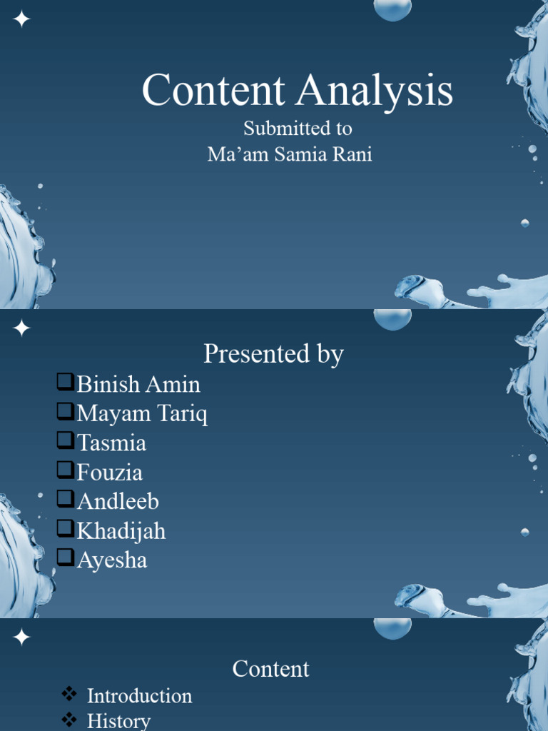 Comprehensive Guide to Content Analysis | PDF | Psychology ...