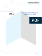 ACC 124 ACT (Feb 2021) English