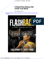 Flashback A Brief Film History 6th Edition Giannetti Test Bank