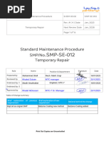 SMP-SE-012 Temporary Repair