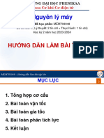 Hướng dẫn làm bài tập lớn NLM