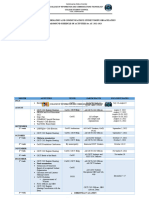 CICT CSC Calendar of Activities