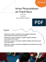 Admin Perpustakaan Dan Pojok Baca 25 Juli 23