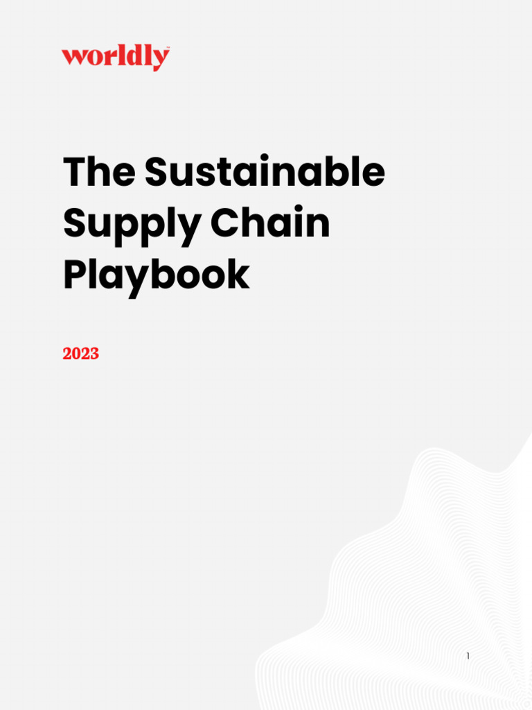 Sustainable Supply Chain Guide | PDF | Supply Chain | Sustainability