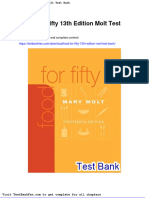 Dwnload Full Food For Fifty 13th Edition Molt Test Bank PDF