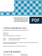 Diagnosis Dan Pengelolaan Osteoartritis