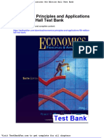 Dwnload Full Economics Principles and Applications 6th Edition Hall Test Bank PDF
