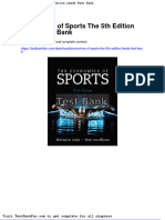 Dwnload Full Economics of Sports The 5th Edition Leeds Test Bank PDF