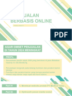 Penjualan Berbasis Online 2024