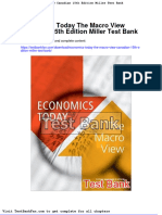 Dwnload Full Economics Today The Macro View Canadian 15th Edition Miller Test Bank PDF