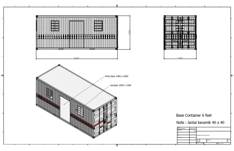 Shipping Container Dwg Free Cad Blocks Download 800x566