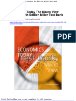 Dwnload Full Economics Today The Macro View Canadian 5th Edition Miller Test Bank PDF
