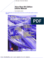 Dwnload Full Business Ethics Now 5th Edition Ghillyer Solutions Manual PDF