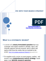 Developing A Search Strategy For A Meta-Analysis Lunnmnskc