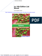 Dwnload Full Trigonometry 10th Edition Lial Solutions Manual PDF