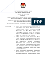 FORMAT KEPUTUSAN PENGANGKATAN KPPS V - RB