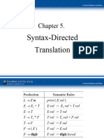 Dokumen - Tips Chapter 5 Syntax Directed Translation 5698203dd6705