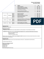 Lcci June 2019 Timetable Series