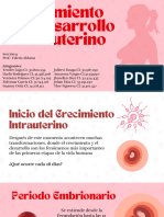 Presentación Crecimiento y Desarrollo Intrauterino