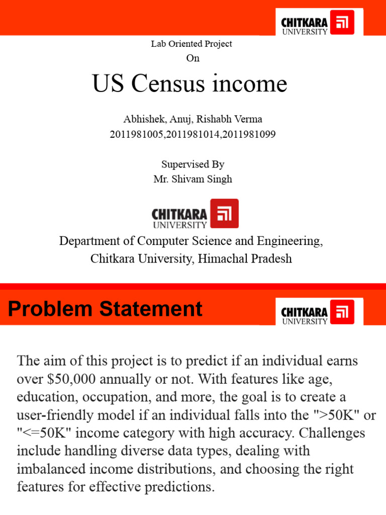 Predicting US Census Income Levels | PDF | Machine Learning ...