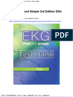 Dwnload Full Ekg Plain and Simple 3rd Edition Ellis Test Bank PDF